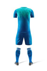 เสื้อเจอร์ซีย์ฟุตบอลชุดฟุตบอลแบบสั่งทำสีแดงและสีดำ - Product Image 2