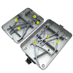 Ensembles d'instruments orthopédiques Logo personnalisé Dernière conception Source d'alimentation manuelle Base matérielle en acier inoxydable Instruments chirurgicaux - Product Image 3