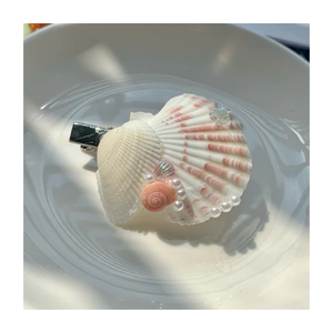 Seashell <b>Hair</b> Clip Elegant Seashell <b>Hair</b> Clip Hot Trend 2025 Beach Style <b>Hair</b> Accessories High Quality <b>for</b> Worldwide Order - Product Image 3