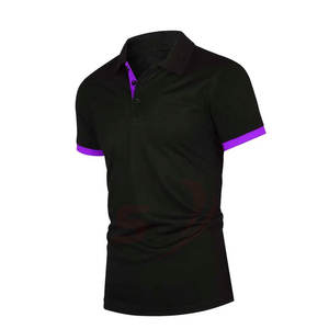 Camiseta de Polo de algodón 100% de alta calidad para hombre, logotipo personalizado, diseño liso, ropa informal de talla grande OEM, patrón sólido de punto - Product Image 3