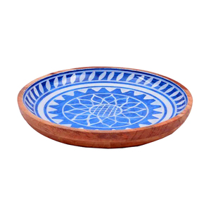 Vente chaude Snacks Bols Pour La Décoration De Mariage Table Décoratif En Bois Bol De Service Numérique Imprimé Antique Design - Product Image 2