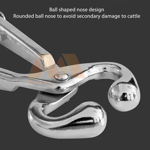 Instrumentos de Sujeción de Acero Inoxidable de Alto Rendimiento, Herramientas Veterinarias, Instrumentos de Sujeción - Product Image 5