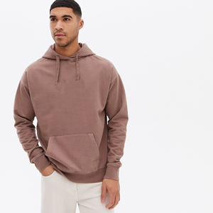 Sudadera con Capucha para Hombre, Estilo Vintage, Lavado Ácido Gris, Diseño con Cremallera, Tejido French Terry de 450 g/m², Ropa Urbana, Venta al Por Mayor, Personalizable de Fábrica - Product Image 3