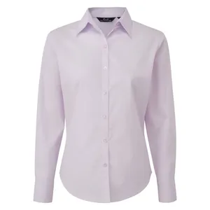 Poplin Long Sleeve Blouse Corporate Merchandising Promotional Polo Shirts - Product Image 3