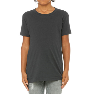 Vêtements pour enfants de haute qualité couleur unie 100% coton T-Shirt garçons filles col rond T-shirt à manches longues enfants - Product Image 3