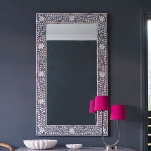 Handmade Art Deco Bone Inlay Decorative <b>Wall</b> <b>Mirror</b> High Quality Home Decor - Product Image 2