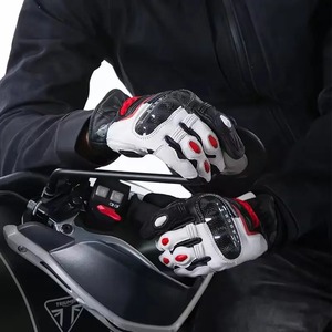 Guantes de moto personalizados para hombre y mujer, equipo de carreras de motos de gama baja con logotipo personalizado para ciclismo y uso en motocicleta - Product Image 3