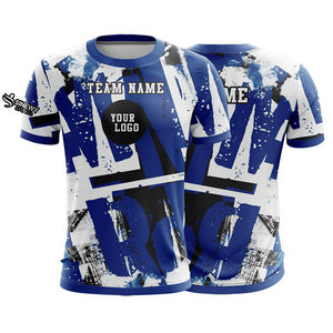 T-shirt personnalisé avec transfert par sublimation, impression intégrale, logo, design, t-shirt à séchage rapide, t-shirt ajusté pour homme - Product Image 6