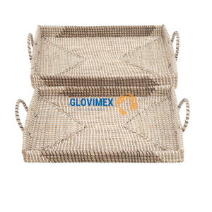 Best New Collection Seagrass Jute Fruit Candle <b>Trays</b> Serving Storage <b>Trays</b> Sustainable Woven Safe <b>Kitchen</b> <b>Tray</b> Organizer - Product Image 1