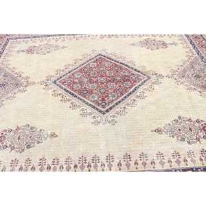 Tapis turc vintage 9,1 x 11,2 pieds, tapis surdimensionné, tapis en laine rouge - Product Image 5