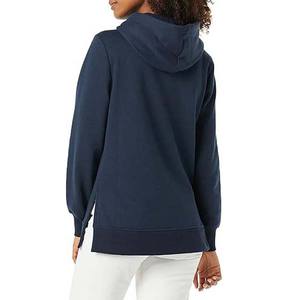 Respirant grande taille sweats à capuche et sweat-shirts pour femmes du Pakistan Streetwear à manches longues couleur unie à capuche décontracté sweat à capuche pour femmes - Product Image 2