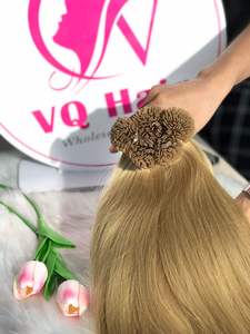 ผมเคราตินต่อผมมนุษย์ผมตรง100% ธรรมชาติสำหรับผู้หญิงผิวดำผมมนุษย์จากเวียดนาม - Product Image 3