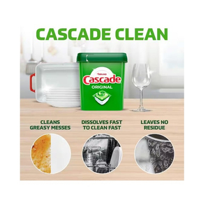 Détergent lave-vaisselle en gros Cascade Platinum Plus, 72 ActionPacs, 2X Dawn Grease Fighting Power pour usage intensif - Product Image 1