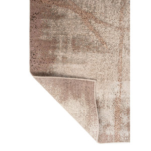 พรมขนสัตว์และไหมไผ่ถักมือสีเบจและสีน้ำตาล ขนาด 9x12 ฟุต รูปทรงสี่เหลี่ยมผืนผ้า สำหรับห้องนั่งเล่นหรือทางเดินในบ้าน-AKWB-3565 - Product Image 5