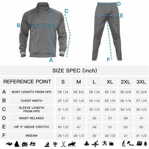 Chándal para hombre, traje informal, chaqueta con capucha, chándales para hombre, conjuntos de trajes para correr - Product Image 6