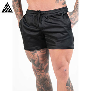 Pantalones cortos de entrenamiento para hombre, pantalones cortos de entrenamiento, levantamiento de pesas, culturismo, ajuste MMA, pantalones cortos de gimnasio para correr, pantalones con bolsillo y cremallera - Product Image 4
