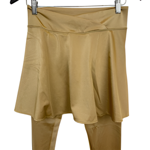 Shannaya, falda de malla de LICRA de nailon de cuatro vías para mujer, estilo informal elástico cómodo con logotipo transpirable, tela de punto en la cintura - Product Image 1