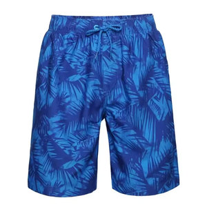 Haute qualité été séchage rapide 100% polyester taille élastique maillots de bain Shorts de plage hommes logo personnalisé conseil plage cravate teinture Shorts - Product Image 5
