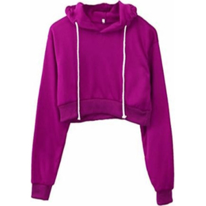 Nueva Llegada, Top Corto para Mujer al por Mayor, de Alta Calidad, con Logotipo Personalizado, Material de Buena Calidad, Sudadera con Capucha - Product Image 2