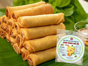 Wholesale Bulk Nhat Huong OEM Private Label High Quality 200g Super Flexible Rice Paper For Frying Immediately Served - Product Image 2