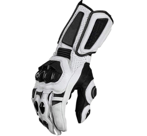 Motorcycle Riding Full <b>Finger</b> Protection Anti-Fall Alpine Motocross Short Gloves Black Motor <b>Bike</b> Gloves - Product Image 1