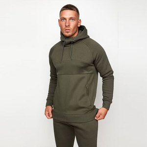 Chándal deportivo elegante de invierno de alta calidad para hombre, chándal transpirable de algodón 100% para correr con diseño de logotipo personalizado - Product Image 1