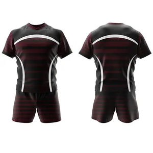 Ropa deportiva, uniformes de Rugby para hombre, kits de Rugby OEM, sublimación de alta calidad, logotipo impreso personalizado, uniforme de Rugby para hombre - Product Image 1