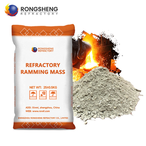 Masse <span class=keywords><strong>de</strong></span> compactage réfractaire haute température Rongsheng 1650 ℃   Matériaux réfractaires en <span class=keywords><strong>silicate</strong></span> d'alumine pour revêtement <span class=keywords><strong>de</strong></span> four - Product Image 1