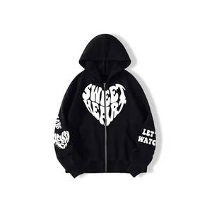 Sudadera con Capucha Térmica para Hombre 2025, Transpirable, Cálida para Invierno, con Forro Polar, Impresión Personalizada, Ropa Urbana, Origen Pakistán - Product Image 5