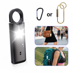 Alarme personnelle élégante en forme de porte-clés, sécurité en voyage, sirène forte, porte-clés cadeau, alarme de défense personnelle multicolores pour les voyages - Product Image 6