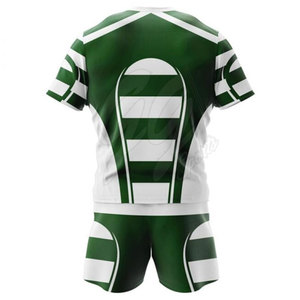 Bajo MOQ último diseño Rugby uniforme transpirable deportes al aire libre desgaste Rugby uniforme para adultos - Product Image 3