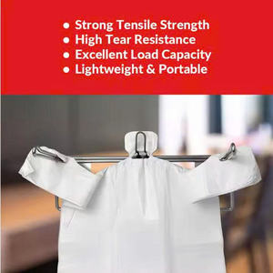 Bolsas de plástico grandes gruesas con logotipo personalizado de Vietnam, bolsa de compras blanca biodegradable, bolsas de camiseta de agradecimiento para tienda de comestibles - Product Image 6