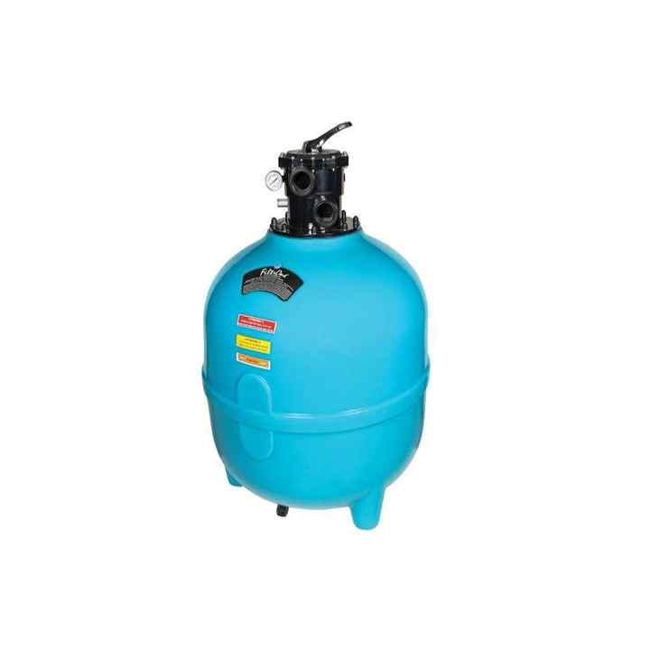 Gemaş FILTRONE Plastic Pool Sand Filter with Top Multi-Way Valve 615 mm 15 M3/h -We Are a Wholesaler