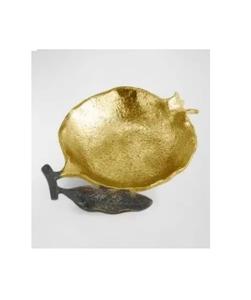 Support en bois pour bol décoratif en métal avec une finition élégante adaptée au service de soupes ou de plats d'accompagnement dans une cuisine moderne - Product Image 4