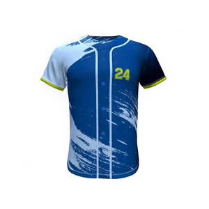 เสื้อเบสบอลผู้ชายแบบสั่งทำปี 2026 ระบายอากาศได้ดี ผลิตจากผ้าโพลีเอสเตอร์ 100% น้ำหนัก 220 กรัม บริการ OEM ราคาขายส่ง - Product Image 1