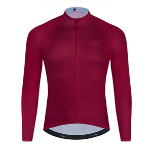 เสื้อจักรยานสำหรับผู้ชาย SANGLA SPORTS รุ่น Autumn แบบทีมสั่งทำพิเศษ แขนยาว พิมพ์ลายแบบ Sublimation ผ้าโพลีเอสเตอร์ 100% ยืดได้สี่ทิศทาง - Product Image 4