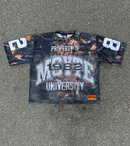 เสื้อยืดสำหรับผู้ชาย200g ระบายอากาศได้ดีแขนยาวปกติแห้งเร็วพิเศษพิมพ์ลายตามสั่งแนวสตรีท - Product Image 1