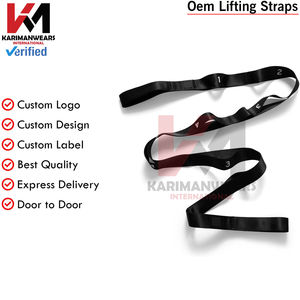 Premium Grade Weightlifting <b>Lifting</b> <b>Straps</b> <b>for</b> Deadlift Powerlifting Gym Workout Wrist Support - Product Image 2