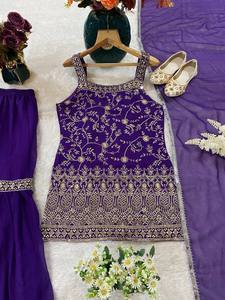 คู่กับคอลเลกชัน dupatta เทศกาลแต่งงานและปาร์ตี้แบบดั้งเดิมใหม่ - Product Image 6