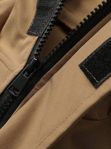 เสื้อแจ็คเก็ตดาวน์กันลมกันน้ำแบบซิปครึ่งตัว ดีไซน์ทันสมัย สำหรับผู้ชาย ใส่เล่นกีฬากลางแจ้งในฤดูหนาว คุณภาพสูง แห้งเร็ว เหมาะสำหรับการวิ่งและการฝึกซ้อม  รับผลิตตามแบบ - Product Image 3