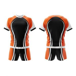 Último conjunto de uniformes de rugby transpirables de secado rápido venta en línea hecho en Pakistán - Product Image 3
