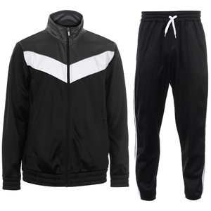 Personalizado Unisex Invierno Casual Impreso Apilado Chándales Streetwear Sudaderas con capucha Conjuntos de dos piezas Cargo Joggers Sudadera con capucha 100% - Product Image 1