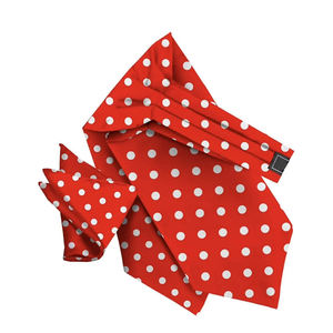 Corbata de Seda con Diseño Clásico Tejido Estilo Scott de Lujo para Uso Formal y de Negocios - Product Image 5