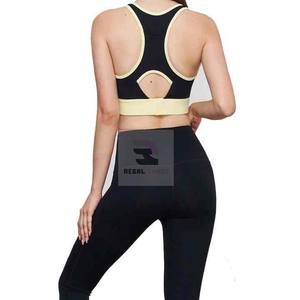 สปอร์ตบราเล่นกีฬาโยคะของผู้หญิงชุดชั้นในผ้าโพลีเอสเตอร์สแปนเด็กซ์ระบายอากาศ - Product Image 6