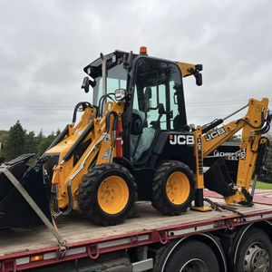 Usado 4 Ton 50hp JCB 1CX Mini Skid Steer Retroexcavadora Kubota Core Motor Componentes para trabajos de construcción agrícola - Product Image 1