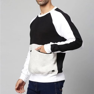 Sweat-shirts pour hommes OEM, vente en gros, meilleure qualité, nouveau style, sweat-shirt pour hommes 100% polaire, sweat-shirt personnalisé tendance - Product Image 3