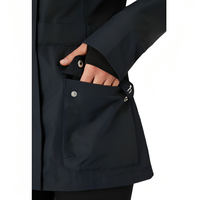 Veste d'équitation d'été technique pour femmes avec fermeture à glissière bidirectionnelle sur le devant doublure polaire équestre imperméable et respirante en gros