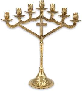 Vente chaude candélabre pièce maîtresse or poli métal laiton décoration de la maison bougeoir et support. - Product Image 6