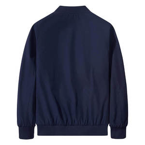 Chaqueta Bomber para Hombre, Estilo Piloto, Duradera, Ligera, con Cierre Completo, Puños Acanalados, Estilo Clásico de Vuelo, Chaqueta Casual de Moda para Exteriores - Product Image 3