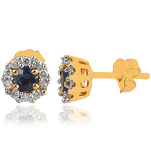 Bijoux fins attrayants plaqué or 925 argent sterling tanzanite pierre précieuse boucle d'oreille pour femmes accessoires bijoux - Product Image 3